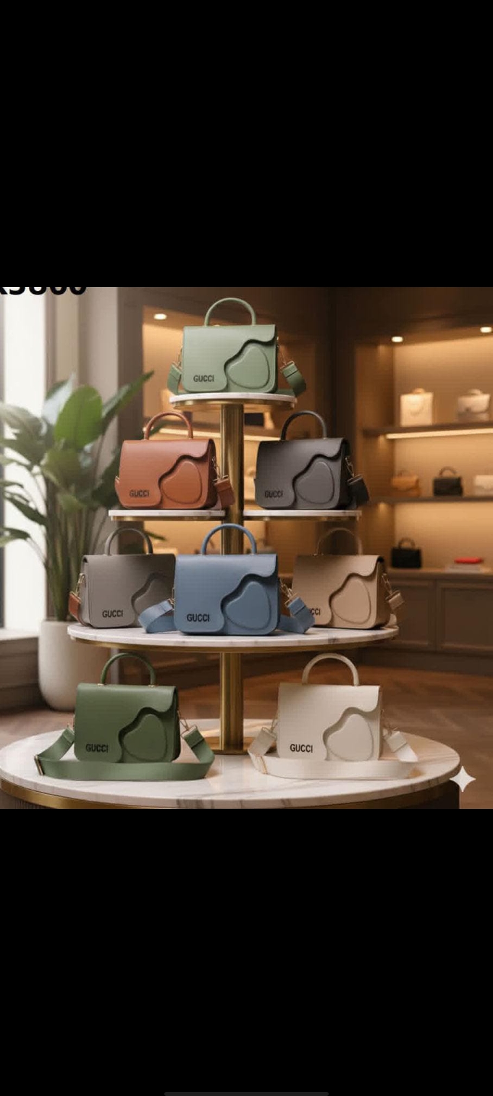 شنطه حريمى شكل قلب