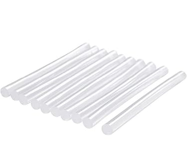 شمع سلكون شفاف ك