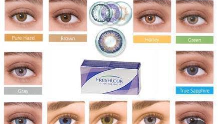 لينسز الوان للعين