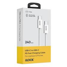 كابل شاحن 240 وات ilock