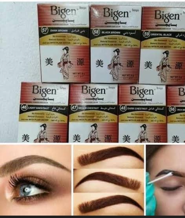 صبغه بايجن للحواجب